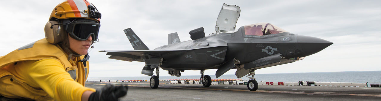 Brüel & Kjær Customers / Lockheed Martin F-35 Ramp Noise and Durability