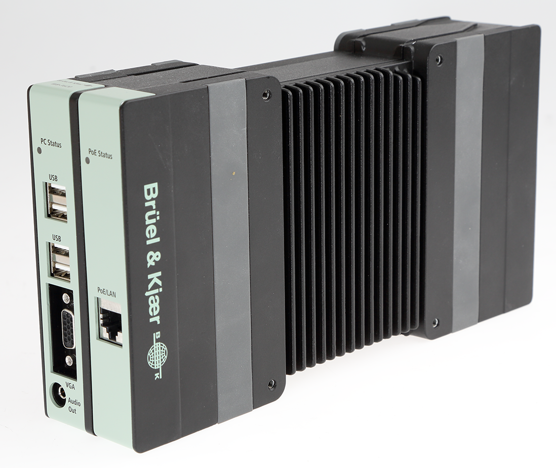 LAN-XI Personal Computer Module WB-3620-W-001 – a small PC built into two LAN-XI modules