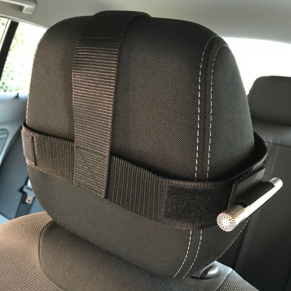 UA-0692 Universal Headrest Microphone holder, for ½” and ¼” microphones