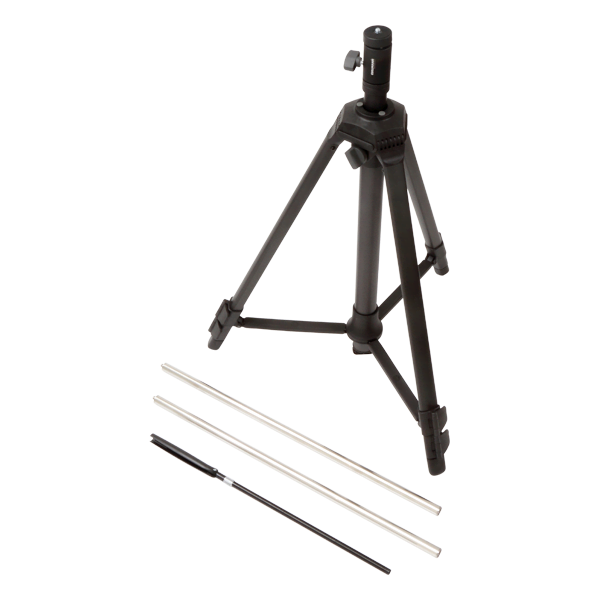 Heavy duty tripod for Rotating Boom Type 3923, includes extension rods and UA-0588