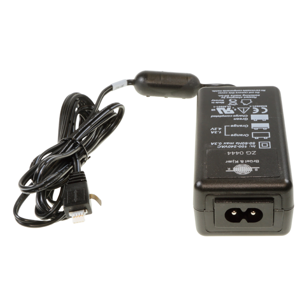 Charger for QB-0061 battery pack used with Hand-held Analyzers Types 22770, 2250 and 2250-L