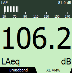 Sound level meter software BZ-7222