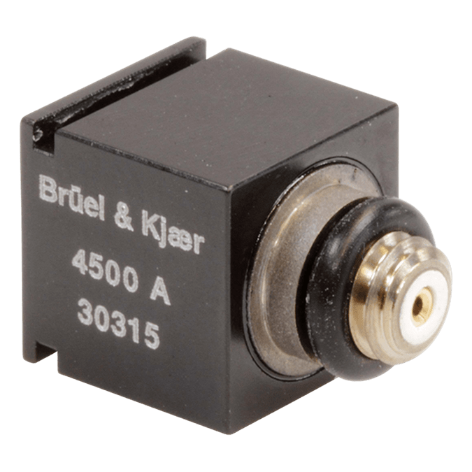 Piezoelectric cubic charge accelerometer - Type 4500-A